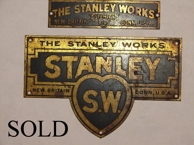  Antique Restoration Hardware, Stanley Label