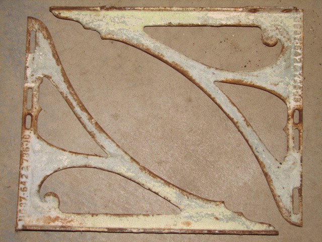  Antique Restoration Hardware, Shelf Bracket