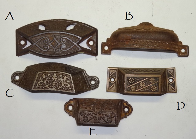 Antique Hardware, Restoration Hardware, Drawer Pulls