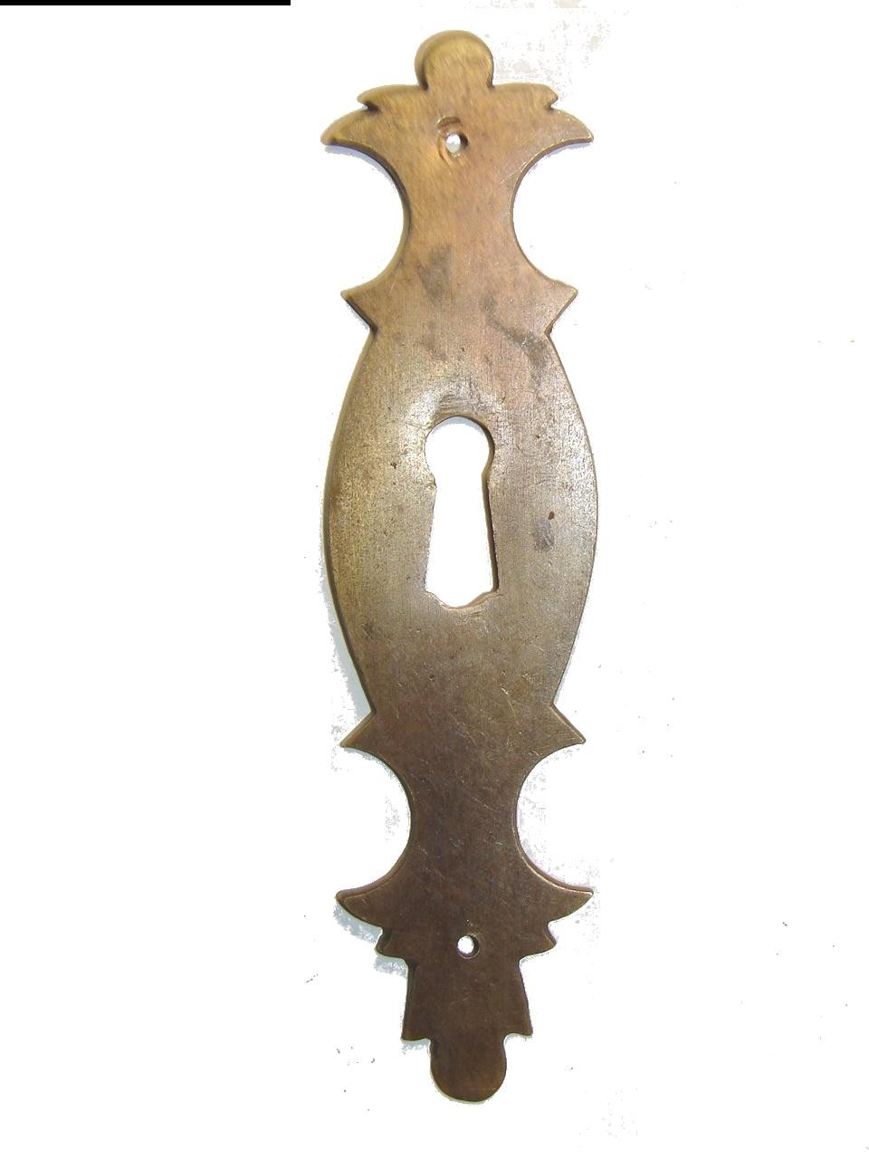 Antique hardware, desk escutcheons