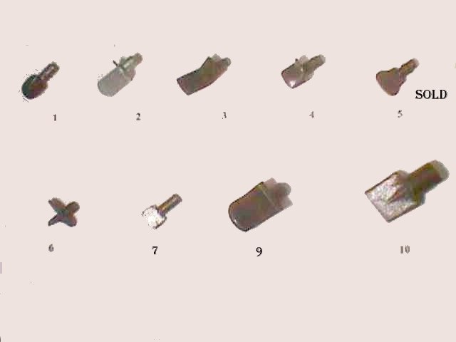 Antique Hardware, Desk Shelf Pins