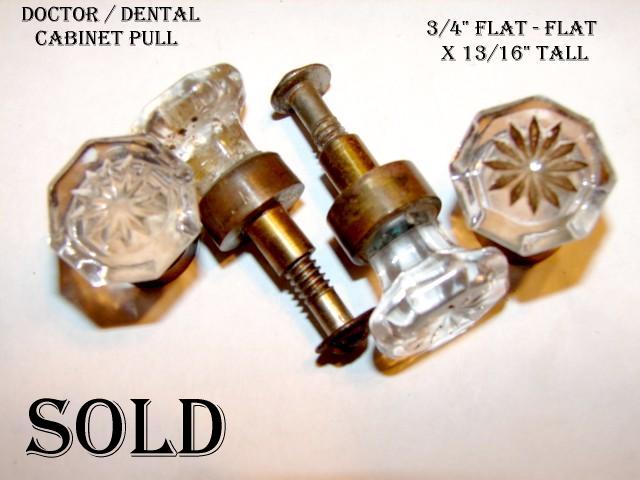 Antique Restoration Hardware, Glass Pull