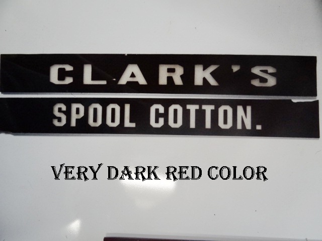 Spool Cabinet Pull Label