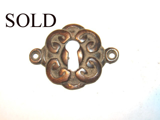 ANTIQUE RESTORATION HARDWARE AT ROBINSONS ANTIQUES ESCUTCHEONS