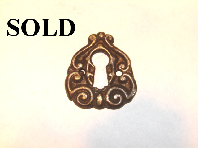 ANTIQUE RESTORATION HARDWARE AT ROBINSONS ANTIQUES ESCUTCHEONS