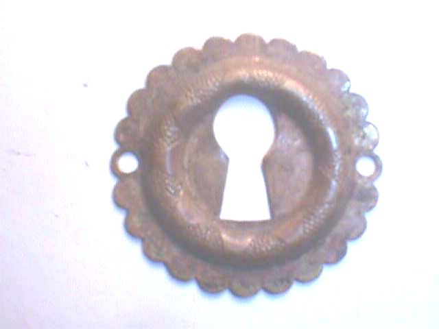 Antique Stamped Escutcheons