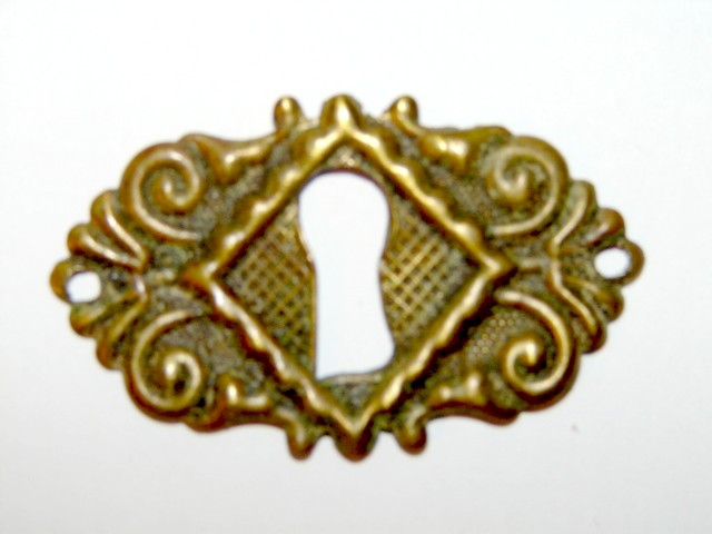 Antique Stamped Escutcheons