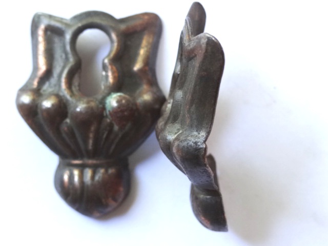 Antique Stamped Escutcheons