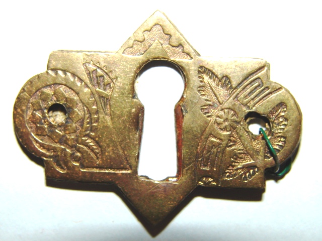 Antique Stamped Escutcheons
