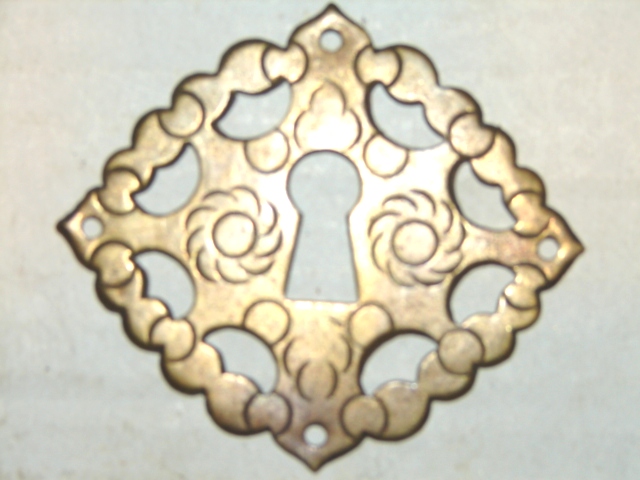 Antique Stamped Escutcheons