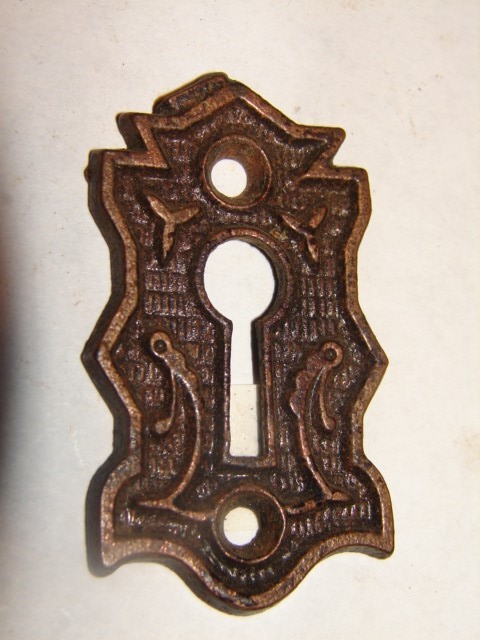 ANTIQUE RESTORATION HARDWARE AT ROBINSONS ANTIQUES ESCUTCHEONS