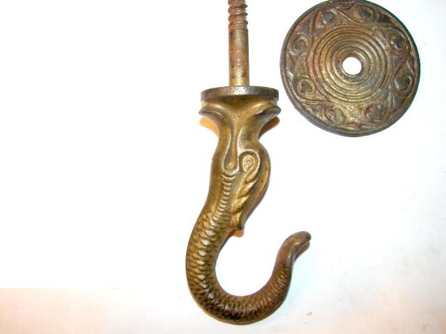  Antique Restoration Hardware, Kerosene Lamp and Plant Hanging Hooks