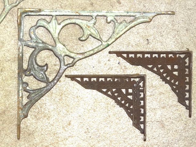  Antique Restoration Hardware, Shelf Bracket