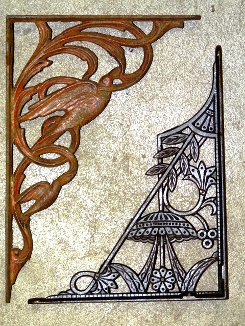  Antique Restoration Hardware, Shelf Bracket