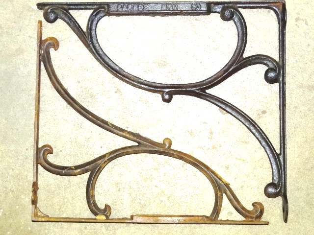  Antique Restoration Hardware, Shelf Bracket